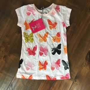 Deux par deux butterflies shirt